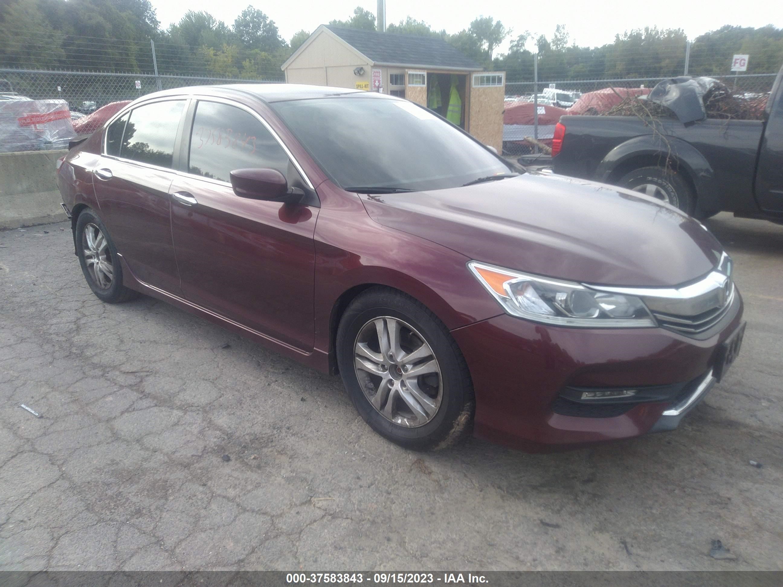 HONDA ACCORD 2016 1hgcr2f52ga027935