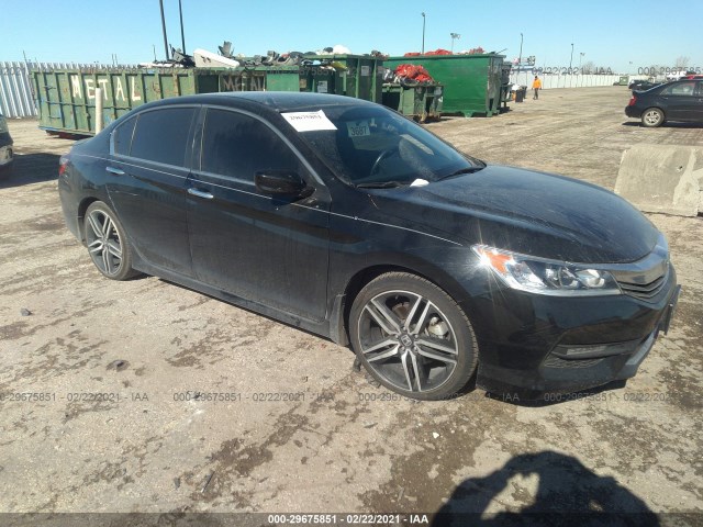 HONDA ACCORD SEDAN 2016 1hgcr2f52ga070610