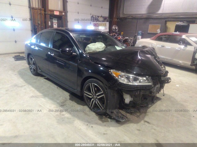 HONDA ACCORD SEDAN 2016 1hgcr2f52ga074446