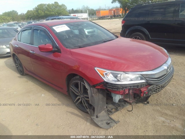 HONDA ACCORD SEDAN 2016 1hgcr2f52ga120387