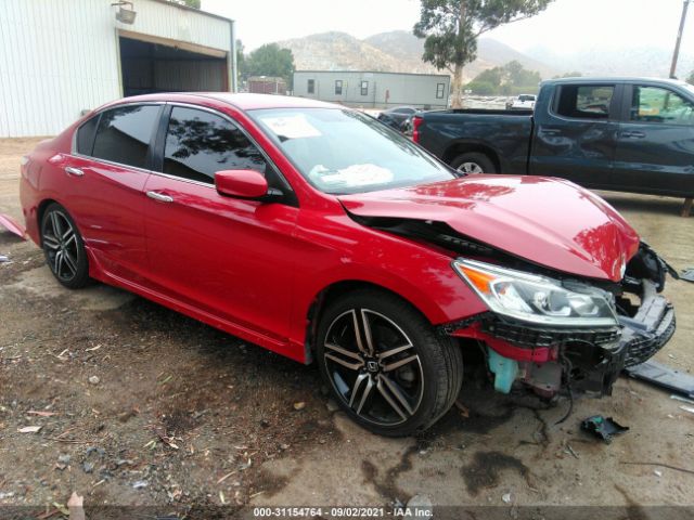 HONDA ACCORD SEDAN 2016 1hgcr2f52ga219114