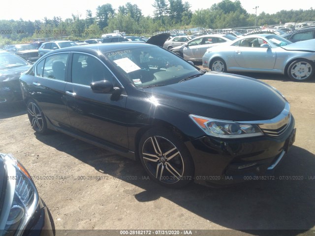 HONDA ACCORD SEDAN 2017 1hgcr2f52ha022882