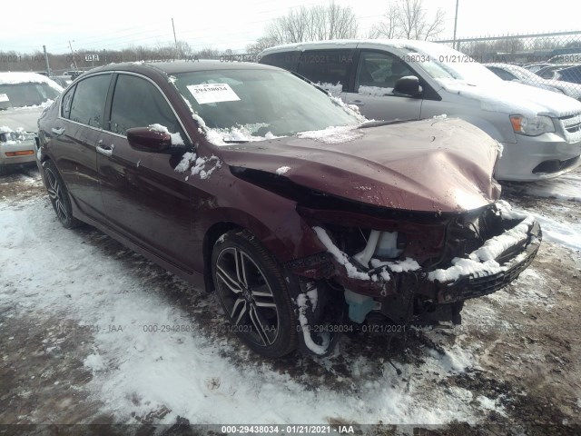 HONDA ACCORD SEDAN 2017 1hgcr2f52ha050312