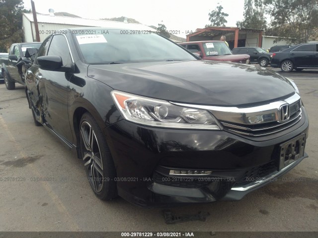 HONDA ACCORD SEDAN 2017 1hgcr2f52ha072374