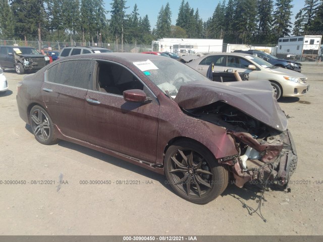 HONDA ACCORD SEDAN 2017 1hgcr2f52ha072441