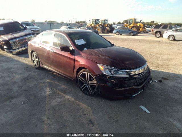 HONDA ACCORD SEDAN 2017 1hgcr2f52ha132993