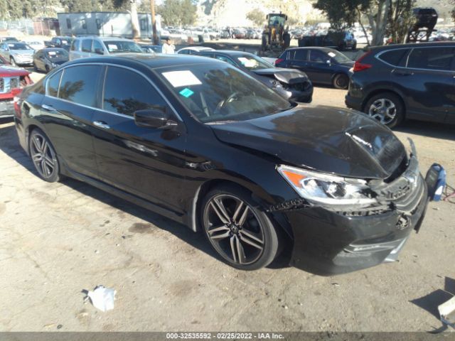 HONDA ACCORD SEDAN 2017 1hgcr2f52ha161832