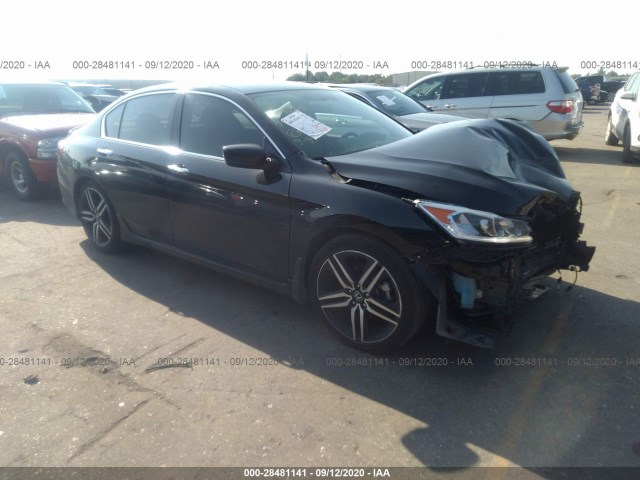 HONDA ACCORD SEDAN 2017 1hgcr2f52ha185516