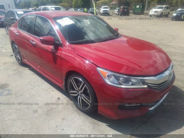 HONDA ACCORD SEDAN 2017 1hgcr2f52ha220085