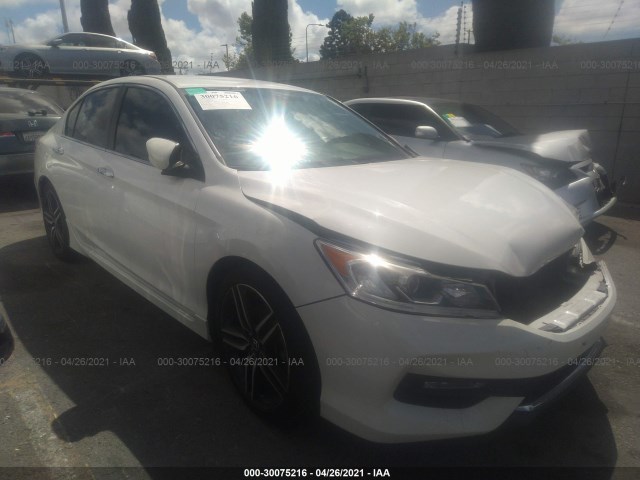 HONDA ACCORD SEDAN 2017 1hgcr2f52ha273496