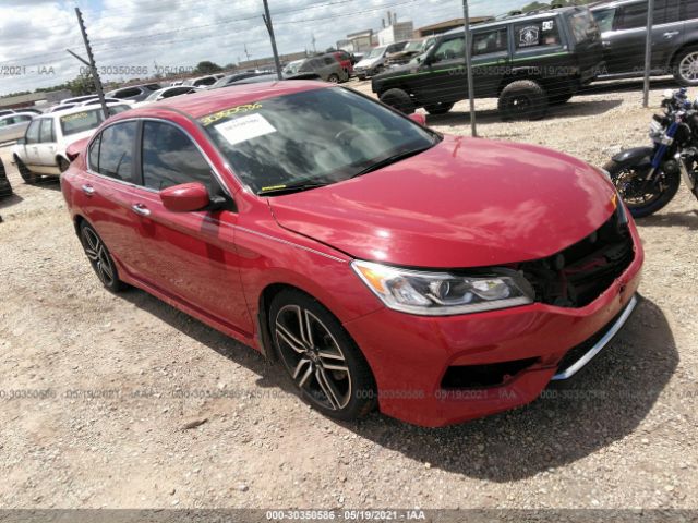 HONDA ACCORD SEDAN 2017 1hgcr2f52ha279430