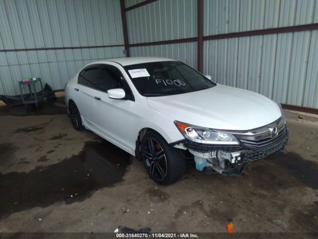 HONDA ACCORD SEDAN 2017 1hgcr2f52ha284255