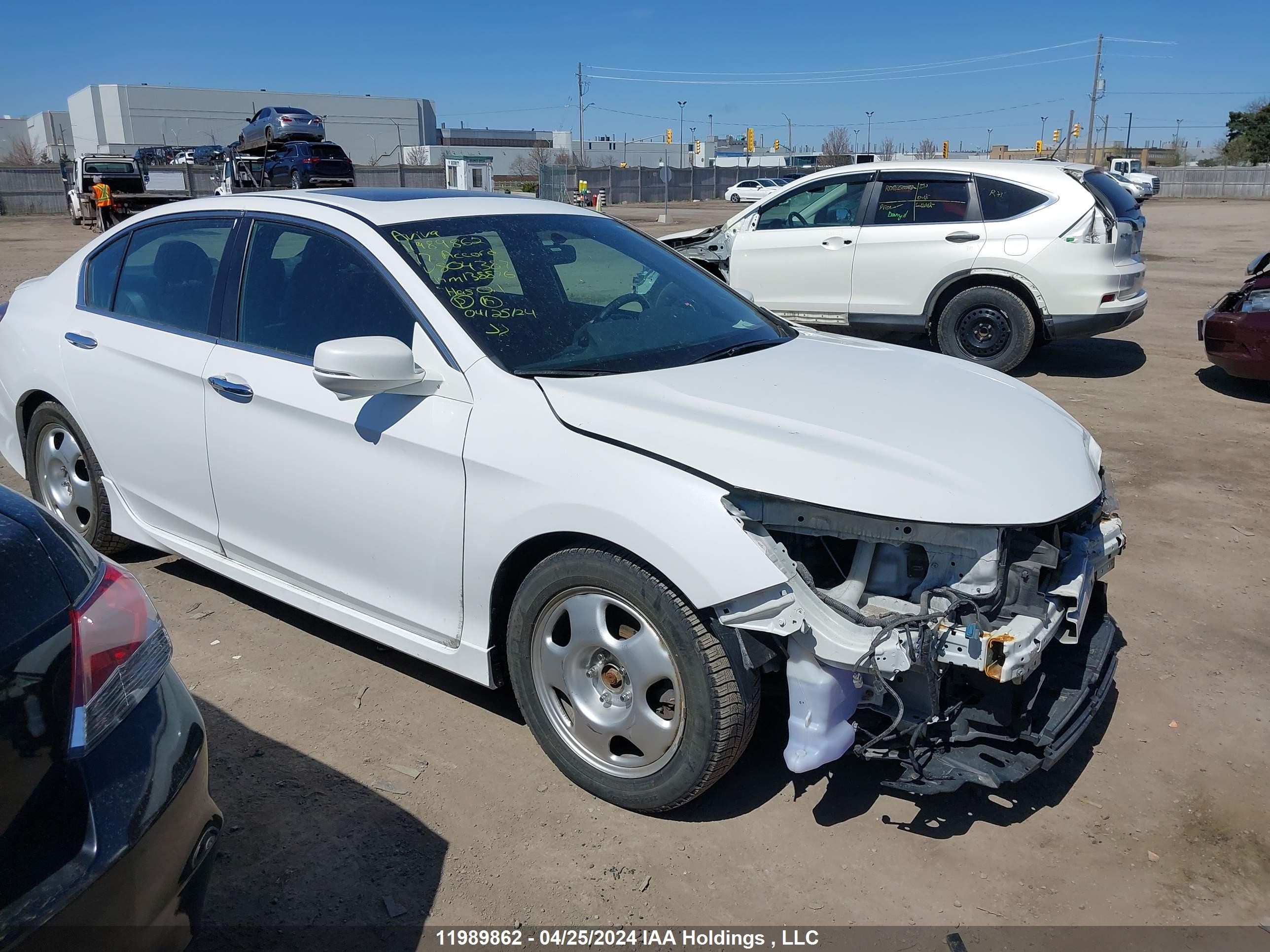 HONDA ACCORD 2017 1hgcr2f52ha804387