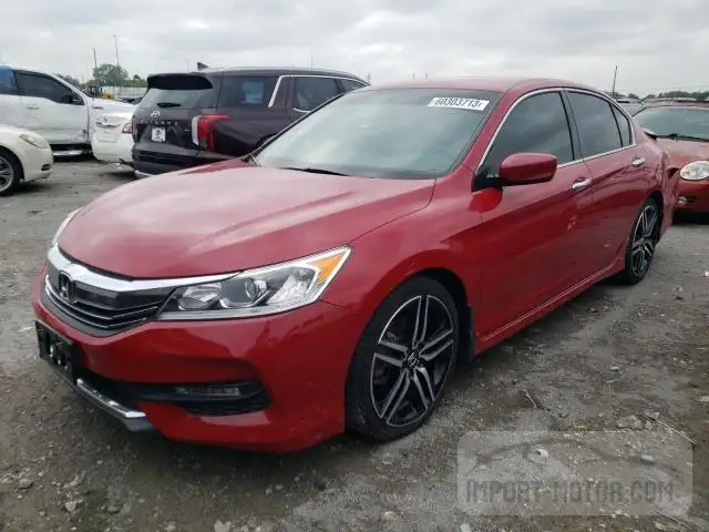 HONDA ACCORD 2016 1hgcr2f53ga076674