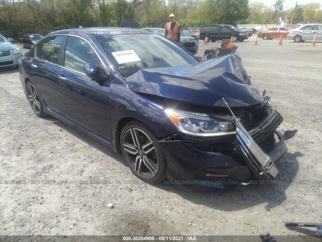 HONDA ACCORD SEDAN 2017 1hgcr2f53ha033356