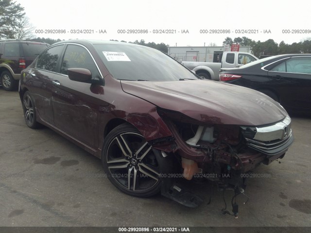 HONDA ACCORD SEDAN 2017 1hgcr2f53ha041702