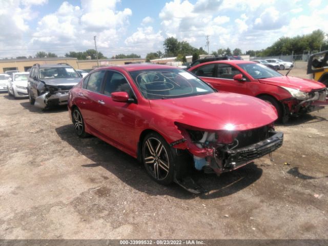 HONDA ACCORD SEDAN 2017 1hgcr2f53ha281624