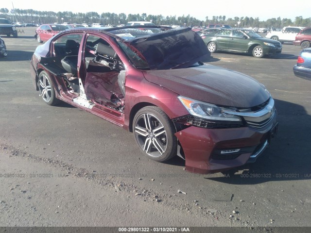 HONDA ACCORD SEDAN 2017 1hgcr2f53ha286497