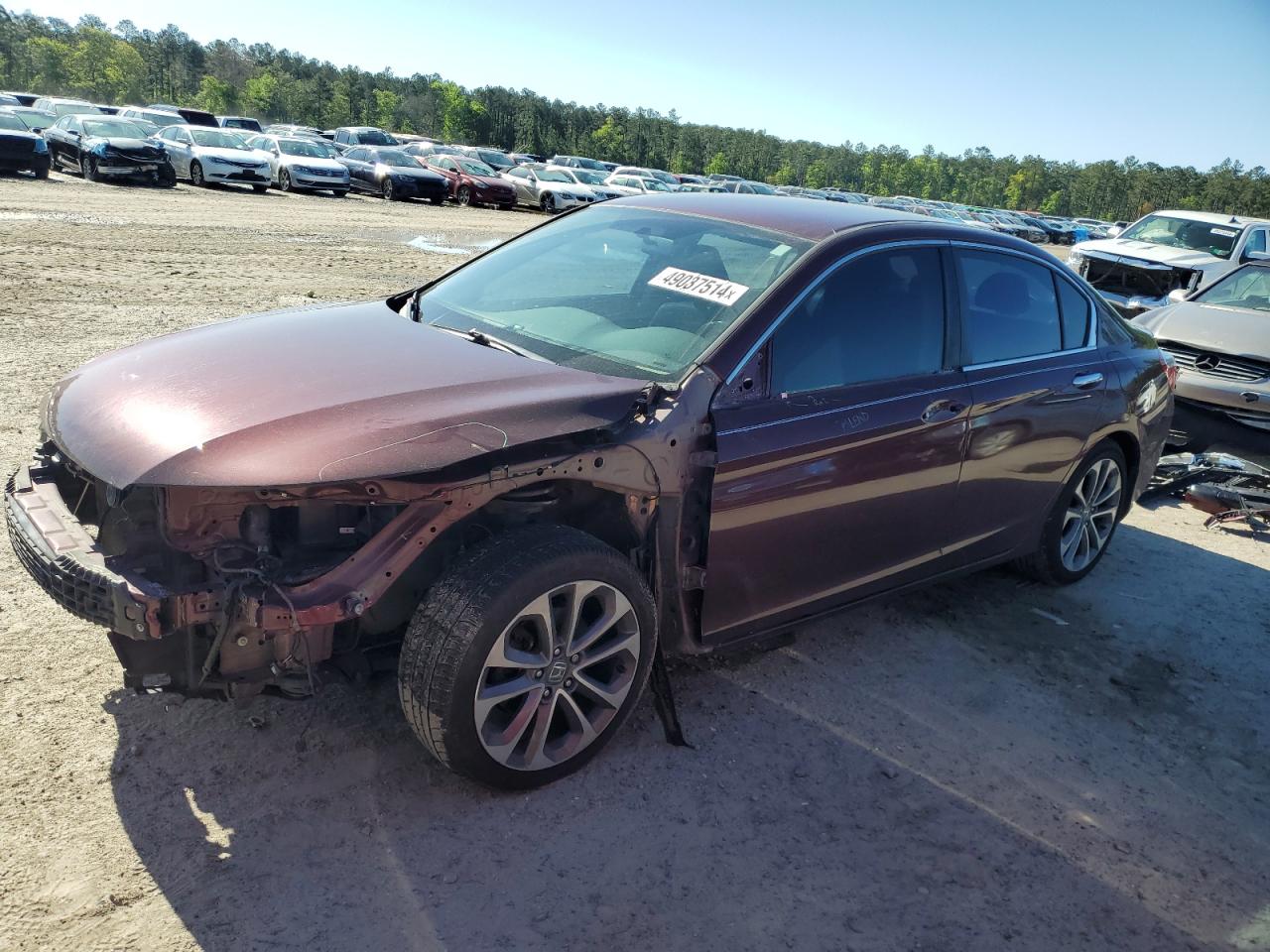 HONDA ACCORD 2014 1hgcr2f54ea030591