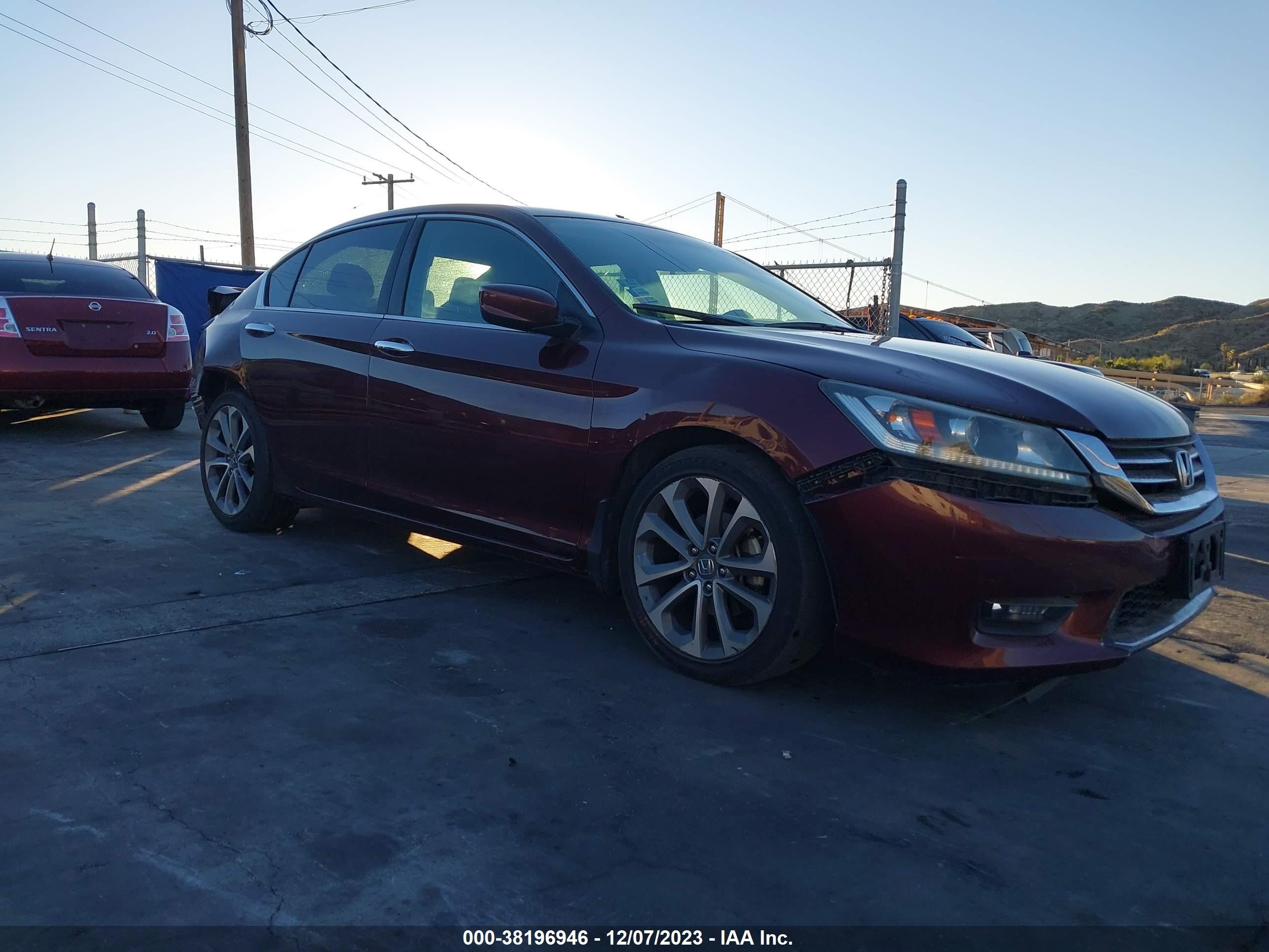 HONDA ACCORD 2014 1hgcr2f54ea250295