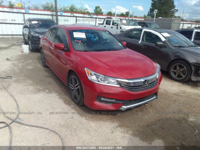 HONDA ACCORD SEDAN 2016 1hgcr2f54ga027130