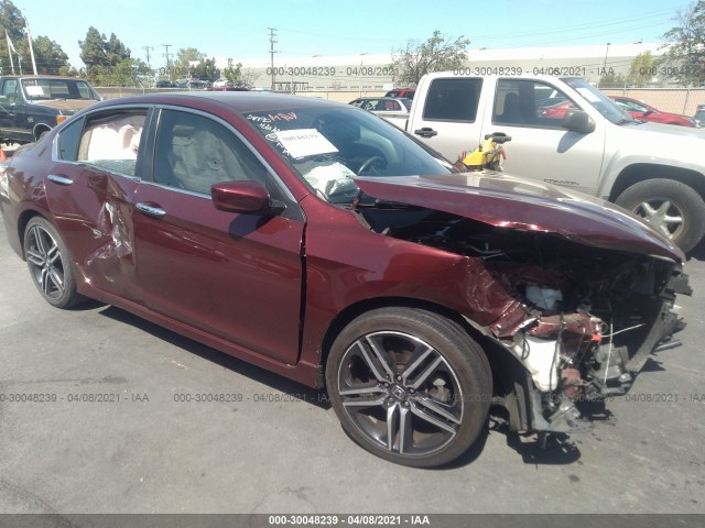 HONDA ACCORD SEDAN 2016 1hgcr2f54ga040881