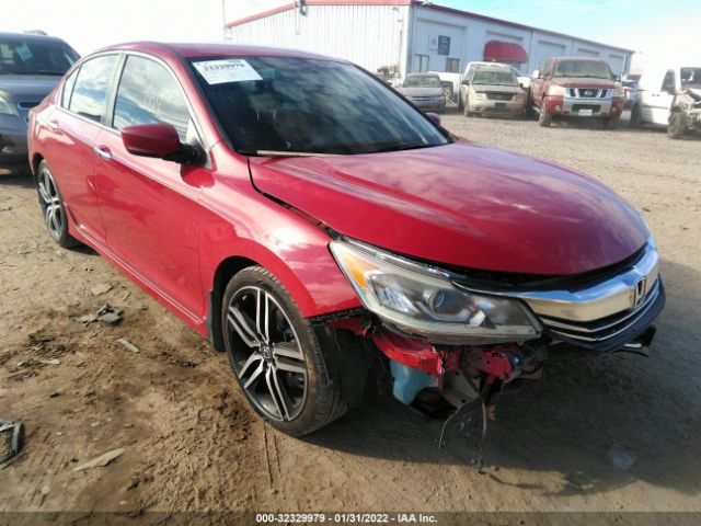 HONDA ACCORD SEDAN 2016 1hgcr2f54ga048320