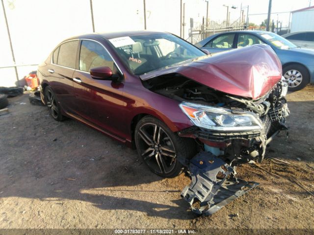 HONDA ACCORD SEDAN 2016 1hgcr2f54ga109455