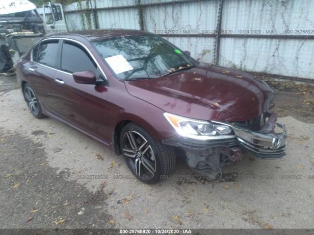 HONDA ACCORD SEDAN 2016 1hgcr2f54ga148126