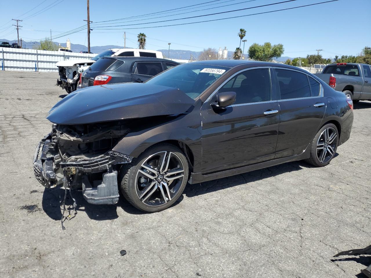 HONDA ACCORD 2016 1hgcr2f54ga185533