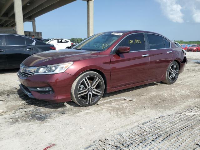 HONDA ACCORD 2017 1hgcr2f54ha015383