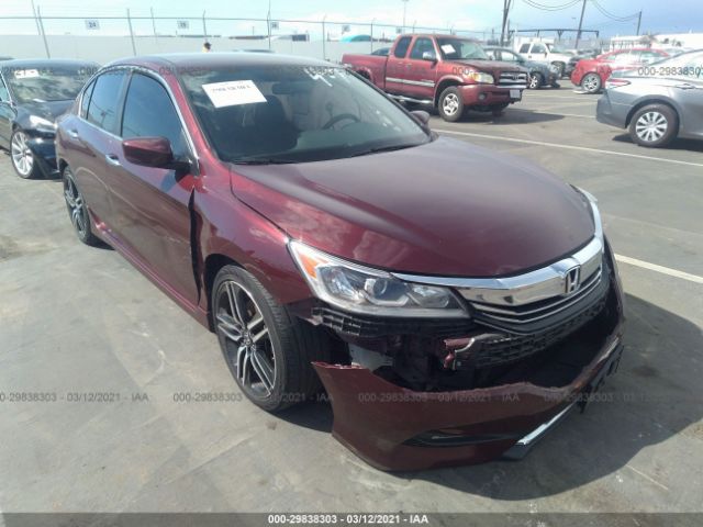 HONDA ACCORD SEDAN 2017 1hgcr2f54ha124572