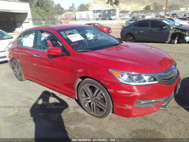 HONDA ACCORD SEDAN 2017 1hgcr2f54ha264105