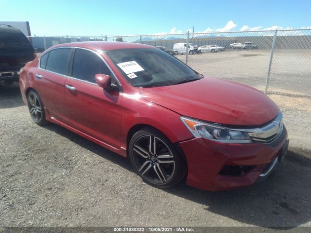 HONDA ACCORD SEDAN 2017 1hgcr2f54ha296911