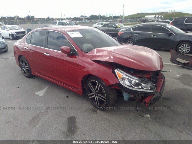 HONDA ACCORD SEDAN 2016 1hgcr2f55ga027119