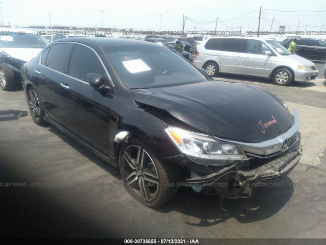 HONDA ACCORD SEDAN 2016 1hgcr2f55ga034362