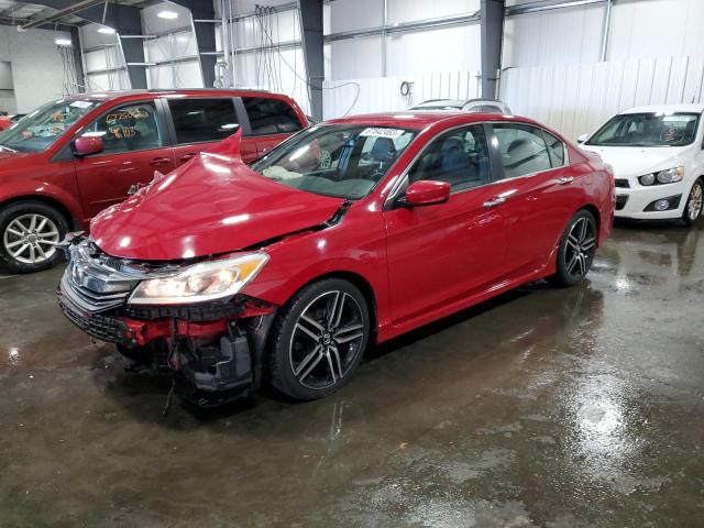 HONDA ACCORD 2016 1hgcr2f55ga122599