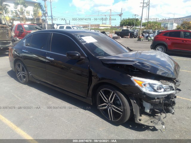 HONDA ACCORD SEDAN 2016 1hgcr2f55ga174704