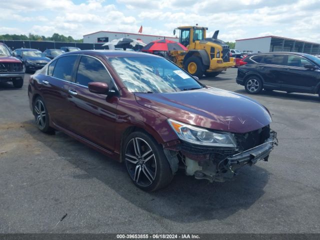 HONDA ACCORD 2016 1hgcr2f55ga192233