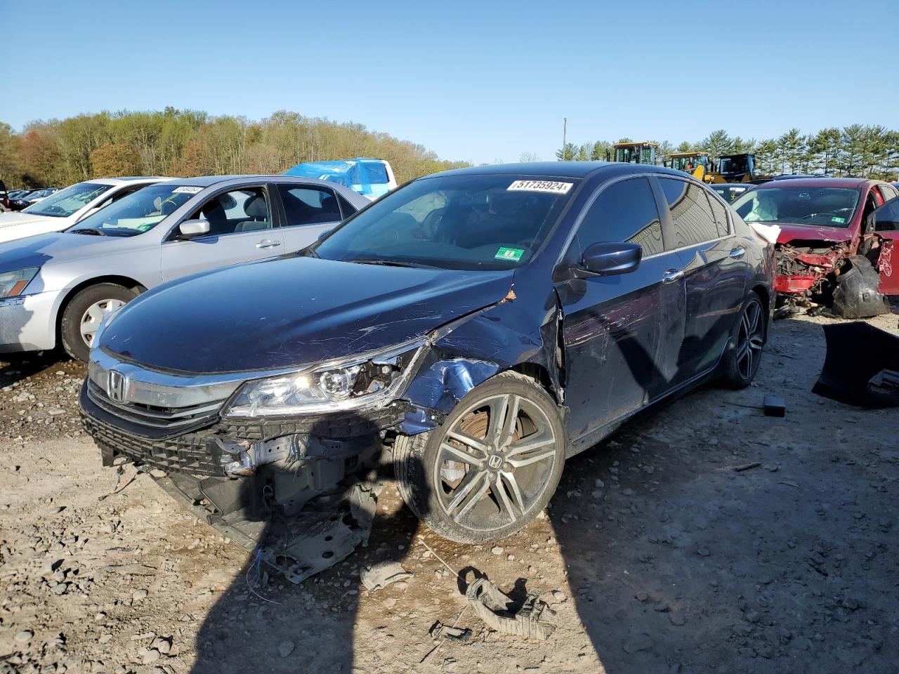 HONDA ACCORD 2016 1hgcr2f55ga234948