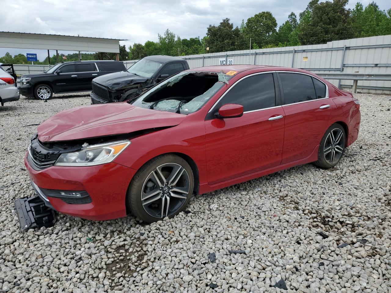 HONDA ACCORD 2017 1hgcr2f55ha059408