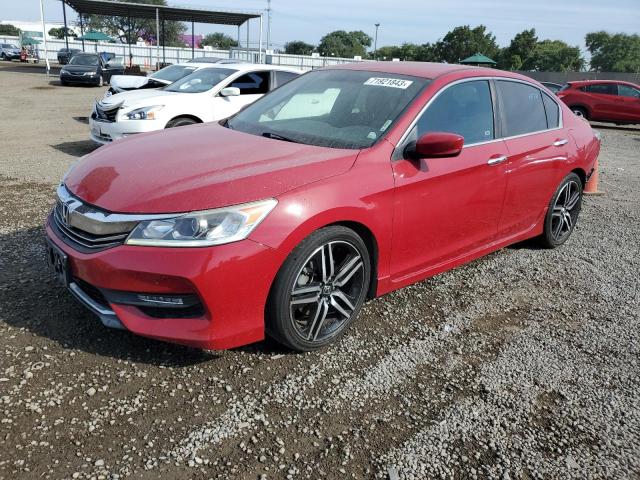 HONDA ACCORD 2017 1hgcr2f55ha059506