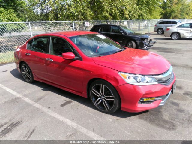 HONDA ACCORD SEDAN 2017 1hgcr2f55ha131174