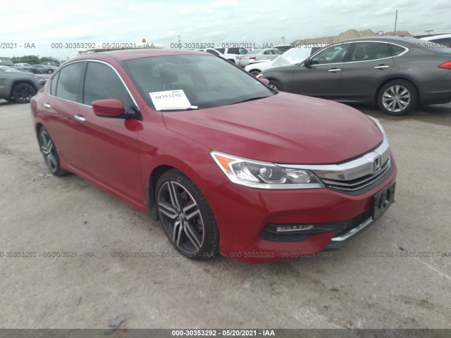 HONDA ACCORD SEDAN 2017 1hgcr2f55ha163137