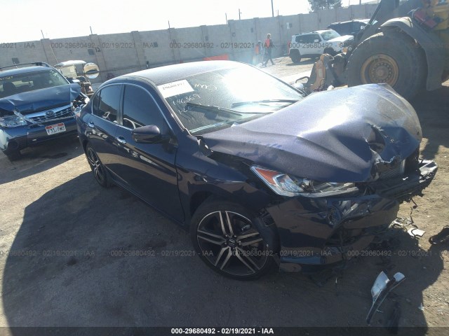 HONDA ACCORD SEDAN 2017 1hgcr2f55ha216225