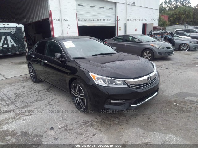 HONDA ACCORD SEDAN 2017 1hgcr2f55ha250651