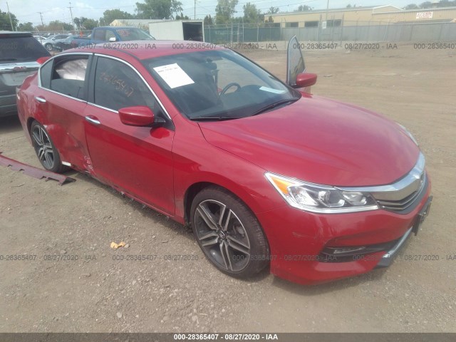 HONDA ACCORD SEDAN 2017 1hgcr2f55ha272844