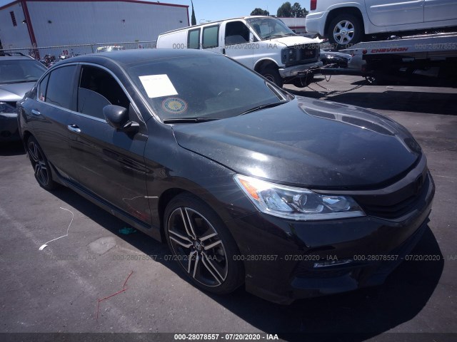 HONDA ACCORD SEDAN 2017 1hgcr2f55ha287246