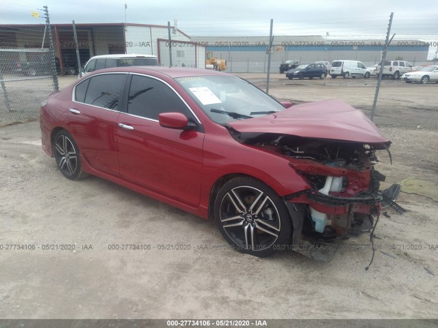 HONDA ACCORD SEDAN 2017 1hgcr2f55ha298716