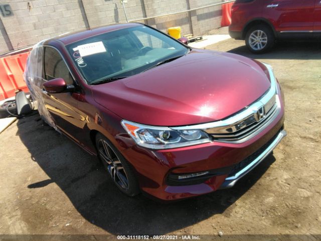 HONDA ACCORD SEDAN 2017 1hgcr2f55ha301436